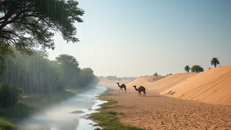 Rajasthan Rain: राजस्थान में मानसून सुस्त, गर्मी से बेहाल श्रीगंगानगर, 8 अगस्त से इन जिलों में बारिश के आसार