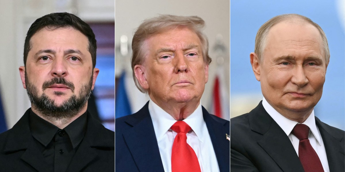 Trump Says He Is Arranging Meeting Between Putin And Zelensky