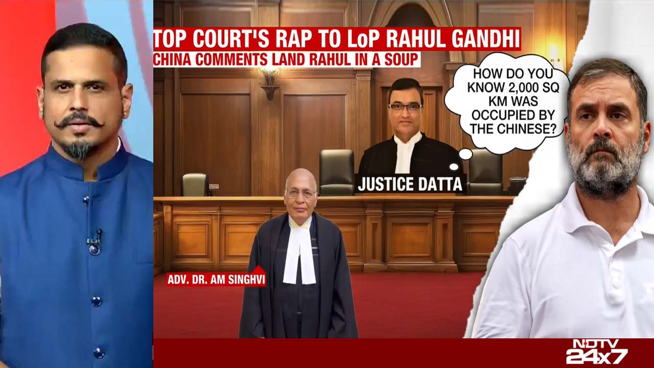 Supreme Reality Check For Rahul: Top Court Slams Rahul Gandhi's Galwan Views
