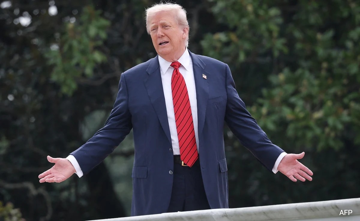 президентът на САЩ Доналд Тръмп в сряда обяви че той