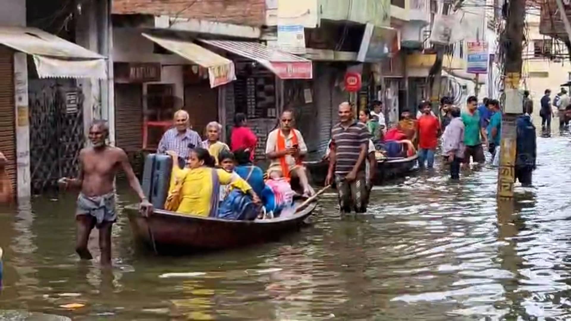 Heavy Rains Trigger Flooding In Uttar Pradesh, 12 Dead