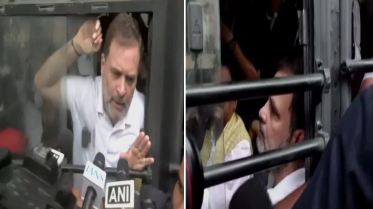 दिल्ली में चुनाव आयोग के खिलाफ विपक्ष का मेगा मार्च, राहुल प्रियंका समेत कई दिग्गज हिरासत में