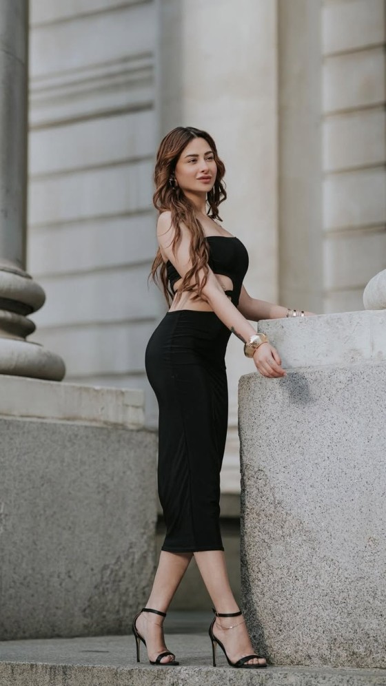 Mahira Sharma Rocks The Cutout Dress Like A Pro