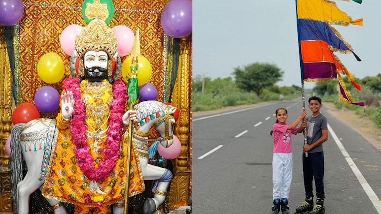 भाई-बहन की अनोखी भक्ति, स्केटिंग कर बाबा रामदेव के धाम के लिए निकले, तय कर चुके हैं 350 किमी की दूरी भाई-बहन की अनोखी भक्ति, स्केटिंग कर बाबा रामदेव के धाम के लिए निकले, तय कर चुके हैं 350 किमी की दूरी