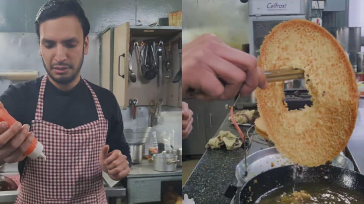 "Ghewar Paglu": Digital Creator Prepares Rajasthani Dessert In Antarctica, Impresses Foodies