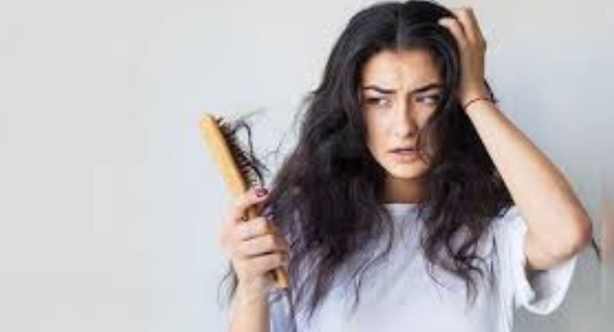 Chronic stress increases cortisol, shortening the hair growth phase