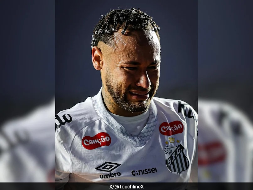 Neymar Jr. In Tears After 0-6 Home Loss, Santos Fire Coach Amid Relegation Threat