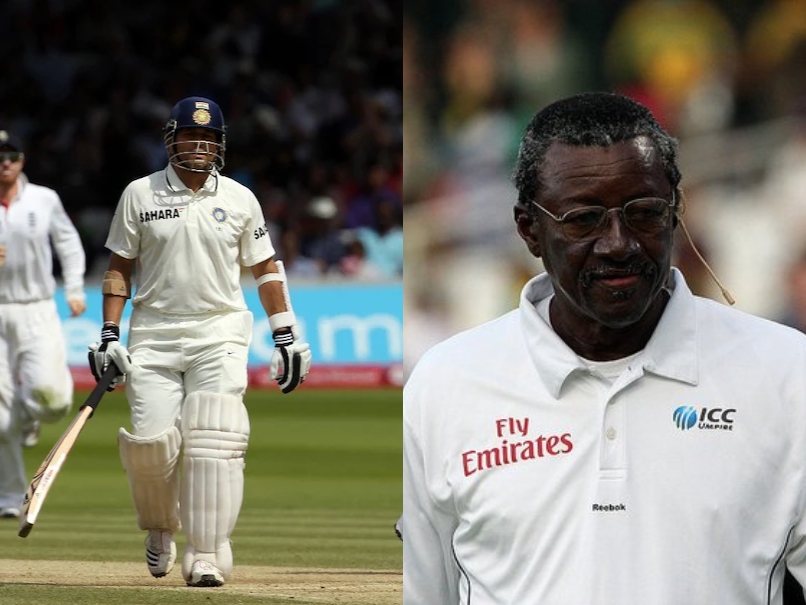 "Give Him Boxing Gloves": Sachin Sums Up Equation With Umpire Steve Bucknor