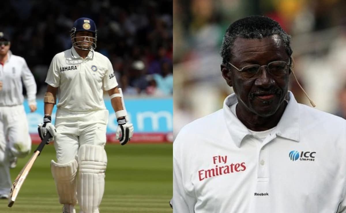 "Give Him Boxing Gloves": Sachin Tendulkar Sums Up Equation With Umpire Steve Bucknor