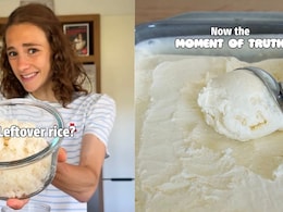 Watch: Content Creator Turns Leftover Rice Into Delicious Ice Cream, Internet Is Obsessed