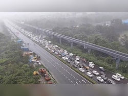 Heavy Rain Leads To Massive Traffic Jam In Mumbai, Many Areas Flooded