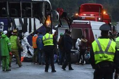 Tourist Bus, With Indians Aboard, Crashes On New York Highway, 5 Killed Tourist Bus, With Indians Aboard, Crashes On New York Highway, 5 Killed