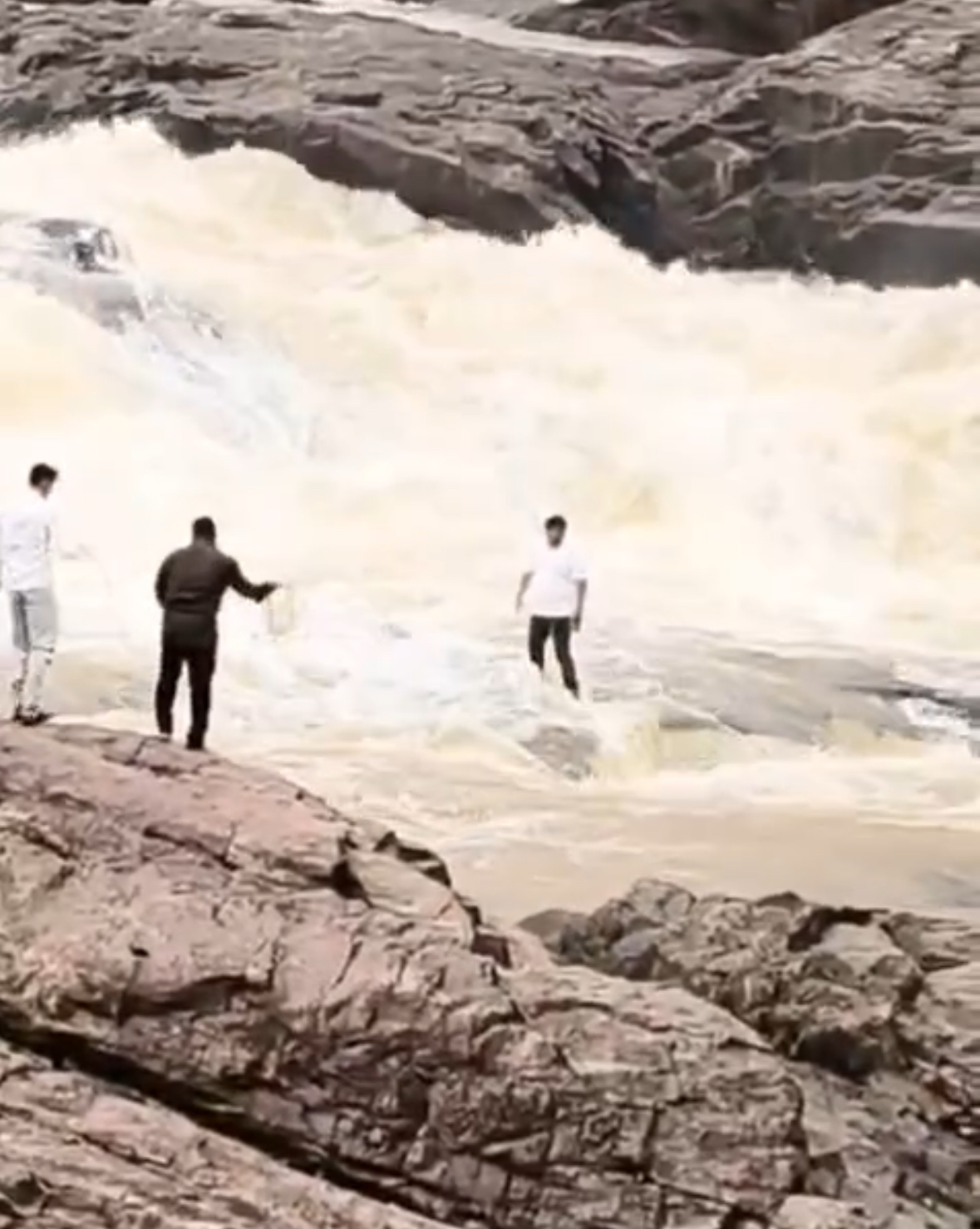 Video: YouTuber Swept Away While Filming Reels At Duduma Waterfall In Odisha