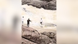 Video: YouTuber Swept Away While Filming Reels At Duduma Waterfall In Odisha