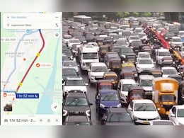 Mumbai Traffic Jam : मुंबईत मोठी वाहतूक कोंडी, 2 तासांच्या प्रवासाला 4 तास; पश्चिम-पूर्व द्रुतगती मार्ग जाम