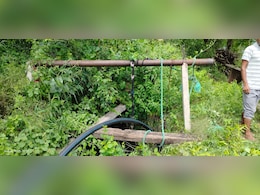 राजस्थान के कोटपूतली में मोटर उतारने के लिए कुएं में उतर रहा था किसान, रस्सा टूटा; गिरने से हुई मौत  राजस्थान के कोटपूतली में मोटर उतारने के लिए कुएं में उतर रहा था किसान, रस्सा टूटा; गिरने से हुई मौत
