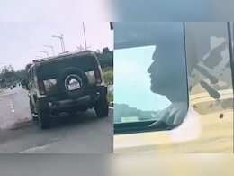 MS Dhoni Snapped Driving His Army-Inspired Hummer H2 In Ranchi: Watch Video