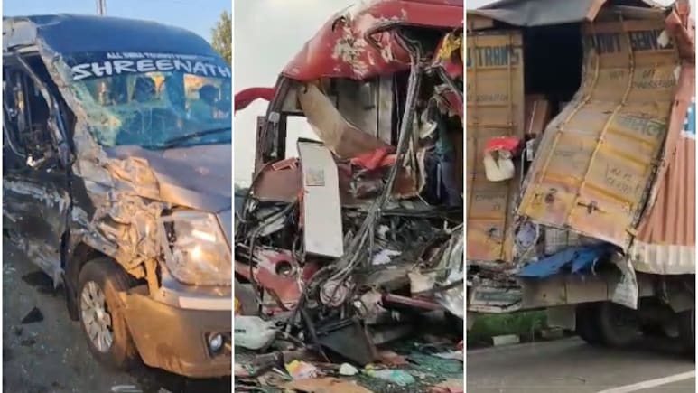 अलवर और राजसमंद में भीषण सड़क हादसा, हाईवे पर मची चीख पुकार, 1 की मौत, 20 से ज्यादा घायल