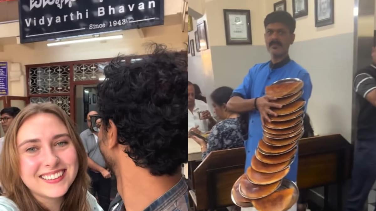 Watch: American Vlogger's Review Of Iconic Vidyarthi Bhavan In Bengaluru Goes Viral
