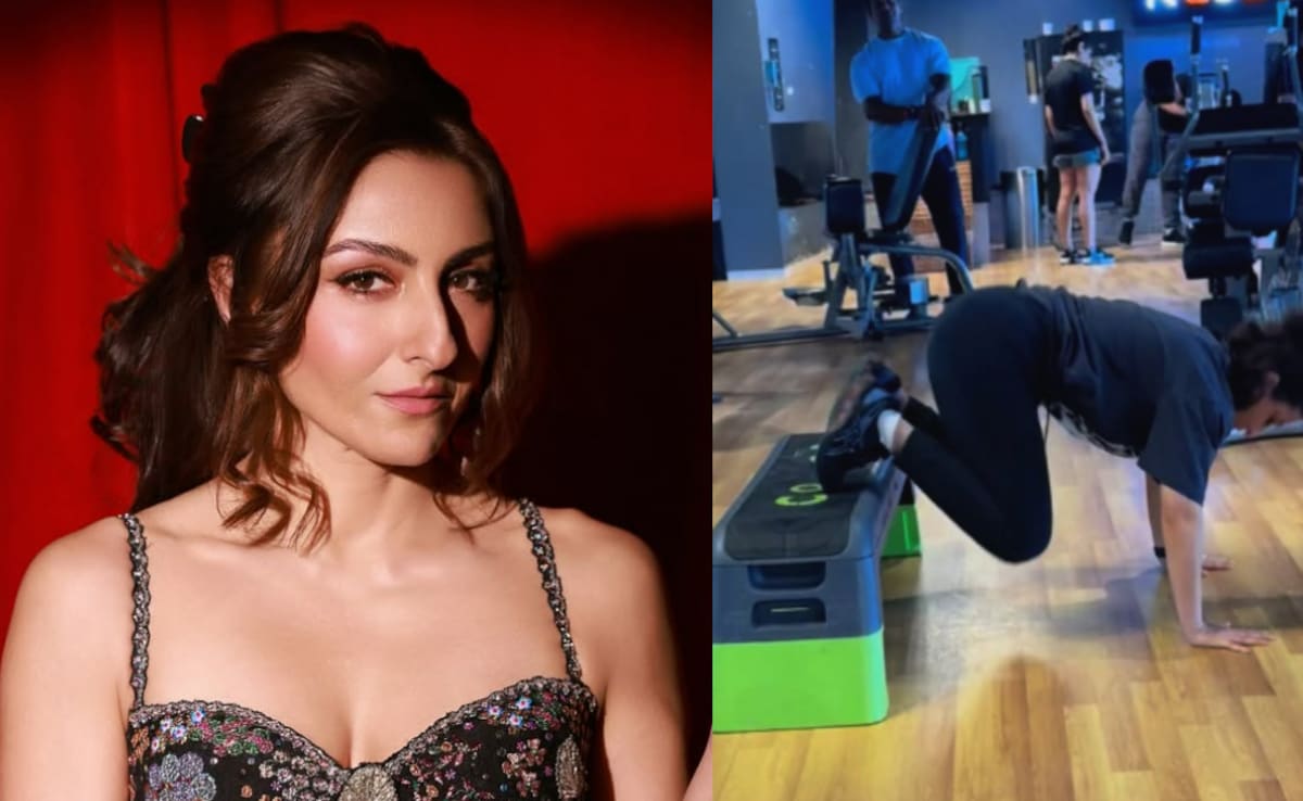 Soha Ali Khan Serves Weekend Workout Inspiration With A Pull-Up And Push-Up Routine