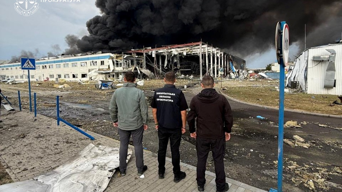 US-Owned Business Among Sites Hit By Russian Attack On Western Ukraine
