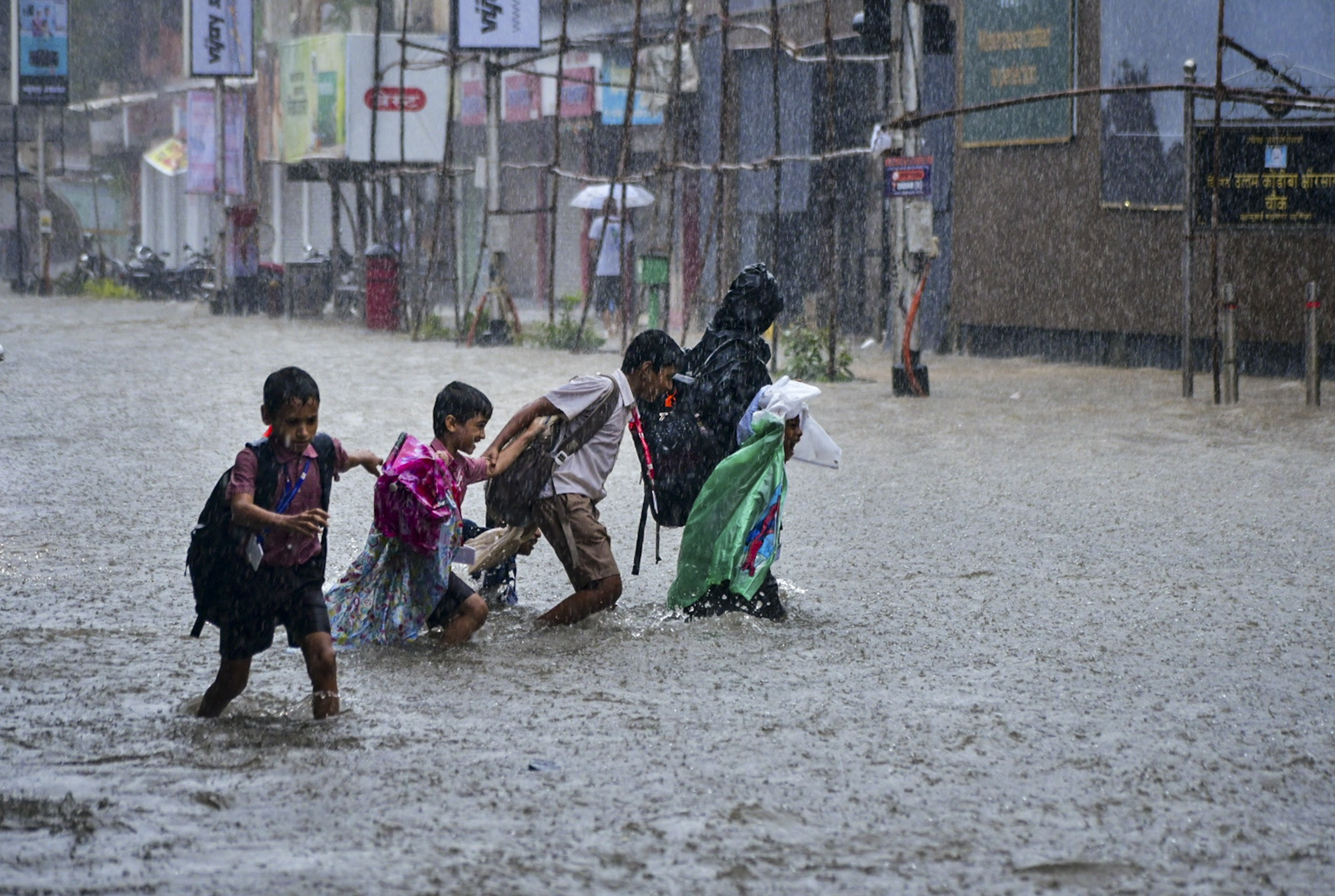 Mumbai Rain Updates: Massive Jam In Mumbai After Heavy Rain, Schools, Colleges Shut