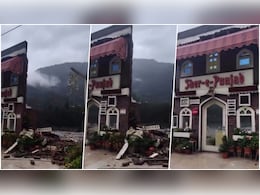 मनाली में सैलाब में बह गया मशहूर शेर-ए-पंजाब रेस्टोरेंट, सिर्फ गेट बचा...कुदरत के कहर का खौफनाक वीडियो