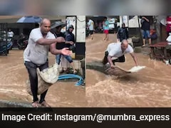 Watch: Mumbai Man's 'Aura Farming' Dance In Middle Of Flooded Road Goes Viral