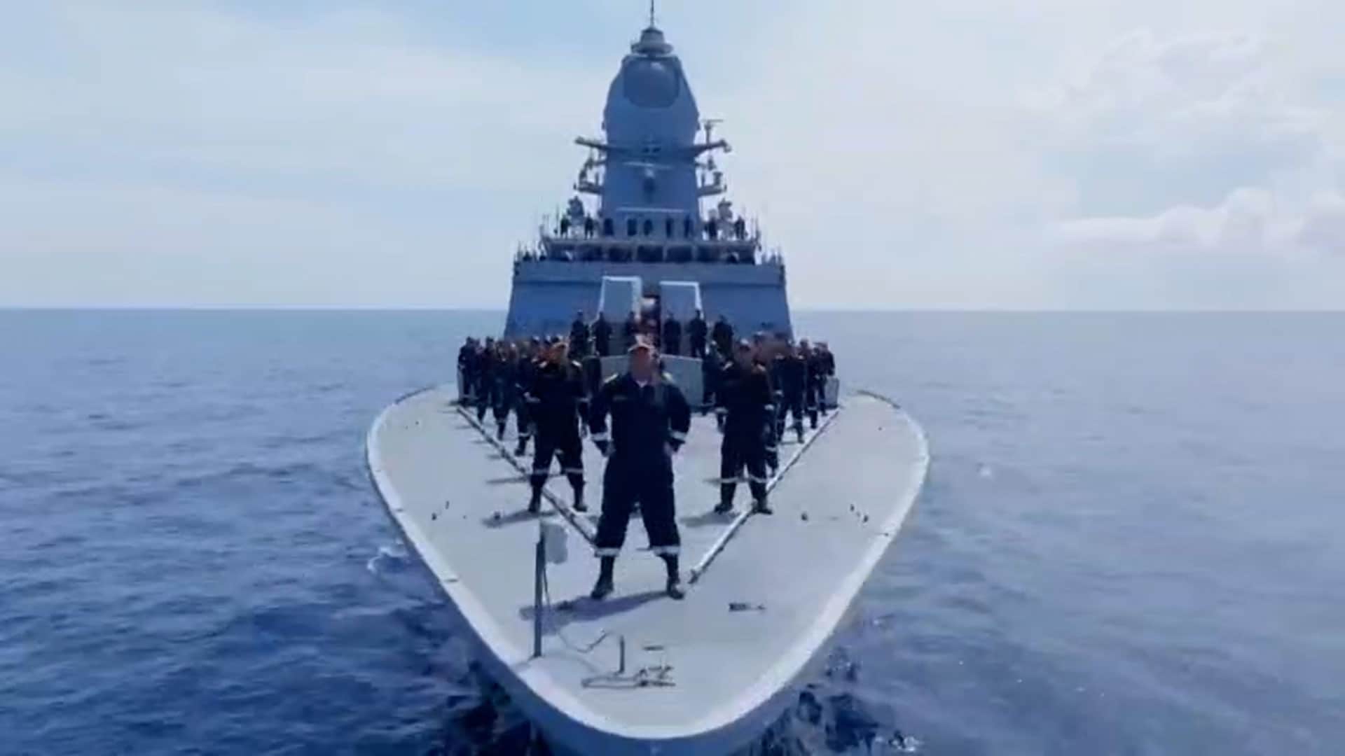 Video : INS Udaygiri & Himgiri Commissioned: Massive Boost To Indian Navy Firepower