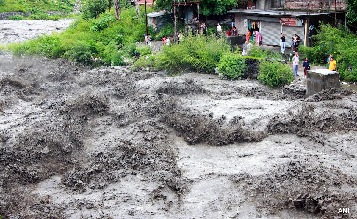 An incident of cloudburst was reported in the Sharod Nala