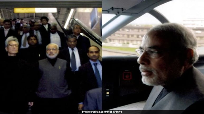 PM Modi's 2007 Pic Of Sitting In Bullet Train's Cockpit In Japan Goes Viral PM Modi's 2007 Pic Of Sitting In Bullet Train's Cockpit In Japan Goes Viral