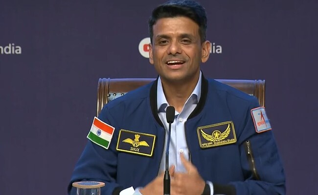 Every Moment Of Space Journey 'Unforgettable', Says Shubhanshu Shukla