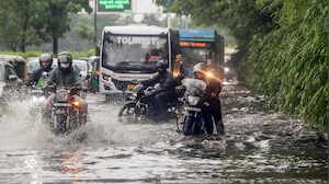Heavy Rain In Delhi Causes Waterlogging, Over 180 Flights Impacted