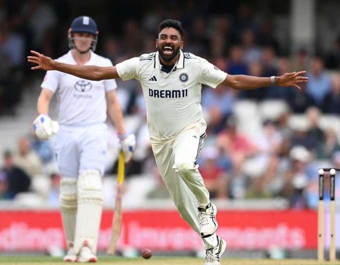 IND vs ENG, 5th Test: मोहम्मद सिराज का धमाका, ऐसा महारिकॉर्ड बनाने वाले भारत के पहले गेंदबाज बने