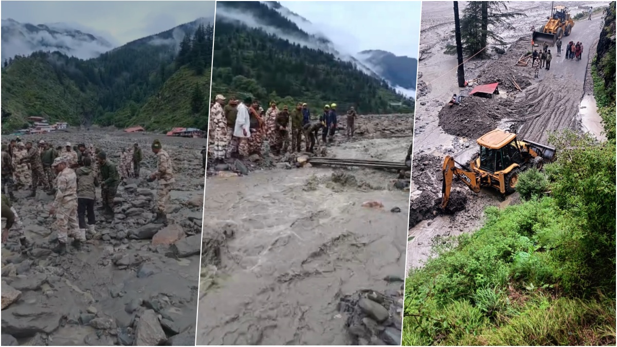 धराली में तबाही के बीच जज़्बे की जंग: टूटे रास्ते, बहा गांव, फिर भी जी-जान से जुटी सेना, एयरफोर्स, ITBP