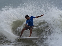 Indias Ramesh Budhial Wins Bronze In Asian Surfing