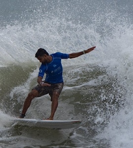 Indias Ramesh Budhial Wins Bronze In Asian Surfing