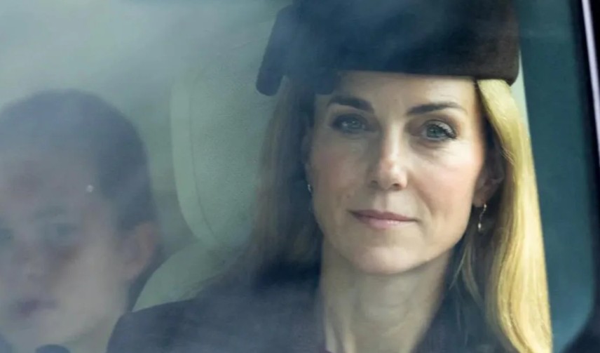 Kate Middleton Debuts Blonde Hair During Family Church Visit