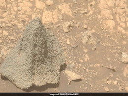 NASA's Perseverance Rover Captures Mysterious Rock On Mars That Looks Like "Helmet" NASA's Perseverance Rover Captures Mysterious Rock On Mars That Looks Like "Helmet"