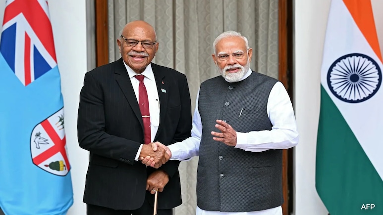 "Somebody Is Not Very Happy With You": Fiji PM To PM Modi On US Tariff Row "Somebody Is Not Very Happy With You": Fiji PM To PM Modi On US Tariff Row
