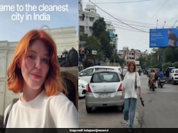 "For The First Time, I Could...": Foreigner After Visiting India's Cleanest City "For The First Time, I Could...": Foreigner After Visiting India's Cleanest City