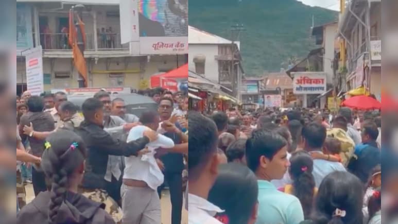 Trimbakeshwar News : अचानक मुखदर्शन बंद; त्र्यंबकेश्वरमध्ये भाविकाला सुरक्षारक्षकाकडून बेदम मारहाण