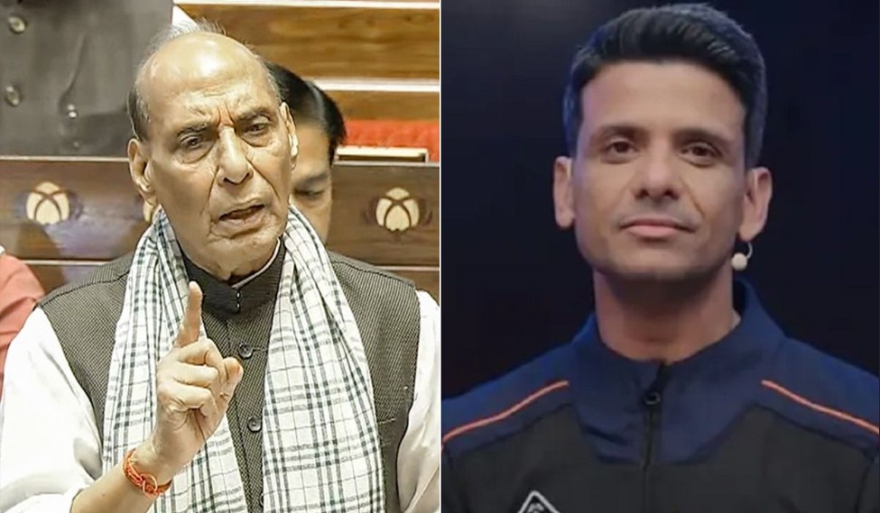 बेहद निराशाजनक... संसद में शुभांशु शुक्ला पर चर्चा के दौरान विपक्ष के हंगामे पर बोले राजनाथ सिंह