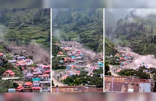 Uttarakhand Cloudburst Live: 30 सेकंड में सब तबाह... उत्तरकाशी के धराली में फटा बादल, 50 लोग लापता और 4 की मौत