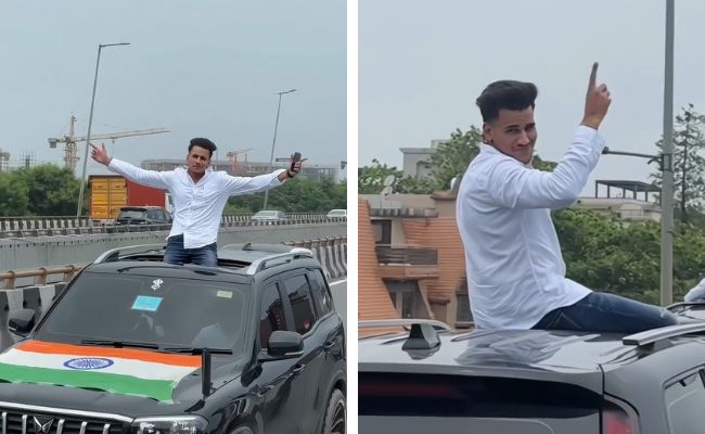 Video: Men In Black SUVs Block Gurugram-Delhi Highway, Dance To Loud Music