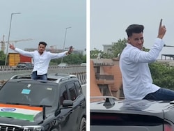 Video: Men In Black SUVs Block Gurugram-Delhi Highway, Dance To Loud Music