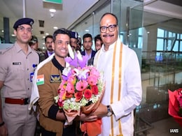 Shubhanshu Shukla Receives Hero's Welcome In Hometown Lucknow Shubhanshu Shukla Receives Hero's Welcome In Hometown Lucknow