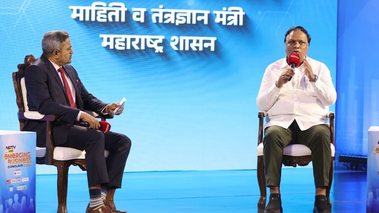 NDTV Emerging Business Conclave : "उद्धवजींची अवस्था पाहता महायुतीचा विजय पक्का"; आशिष शेलारांचा निशाणा NDTV Emerging Business Conclave : "उद्धवजींची अवस्था पाहता महायुतीचा विजय पक्का"; आशिष शेलारांचा निशाणा