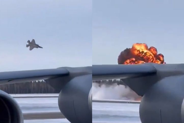 Before Horrific F-35 Jet Crash, Pilot's 50-Minute Chat With Engineers