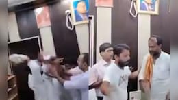 On Camera, Dalit Engineer Thrashed With Shoe At His Office By BJP Worker